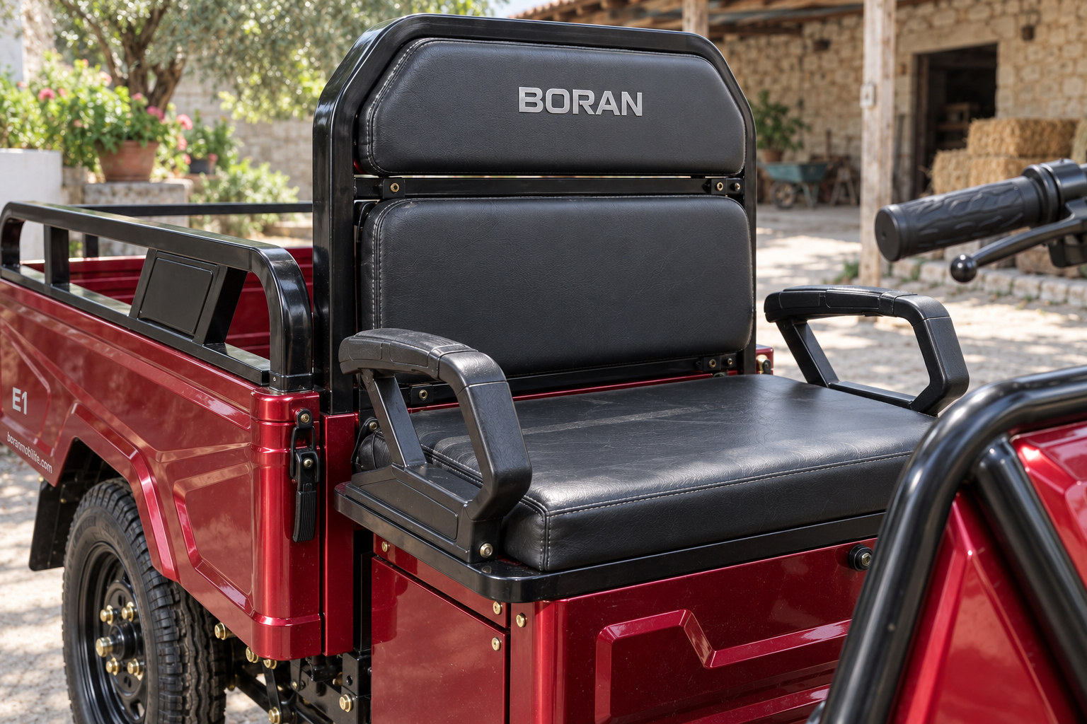 BORAN MODEL 1 elektrikli yük aracı görünümü 6